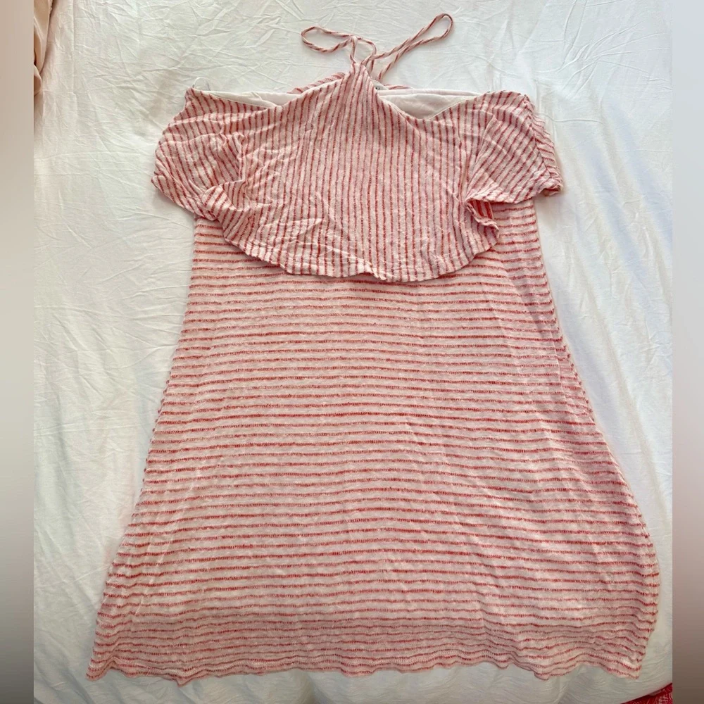 Splendid Linen Blend Halter Dress - Picture 2 of 3